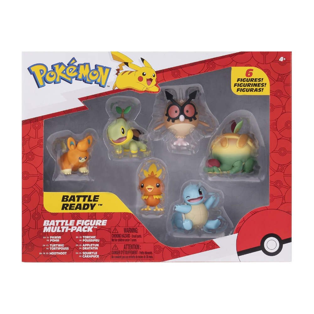 Pokémon Battle Figure 6 Pack - GameOn.games