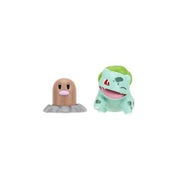 Pokémon Battle Figure - Diglett & Bulbasaur - GameOn.games