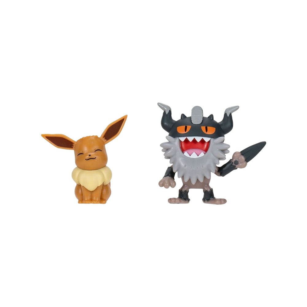 Pokémon Battle Figure - Eevee & Perrserker - GameOn.games