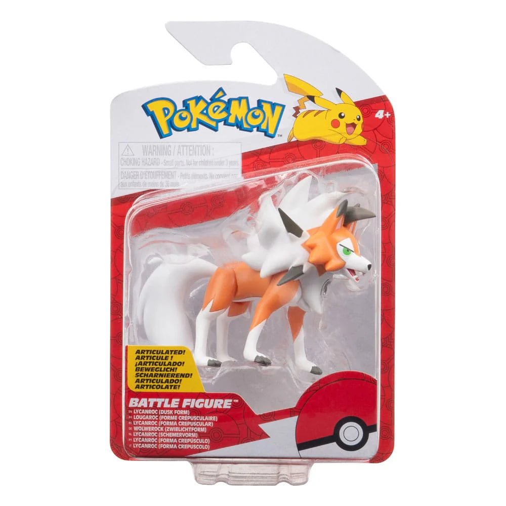 Pokémon Battle Figure - Lycanroc (Dusk Form) - GameOn.games