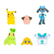 Pokémon Battle Figure Pack - 6 Battle Figures - Pikachu, Cleffa, Joltik, Riolu, Chikorita, Galarian Darumaka - GameOn.games