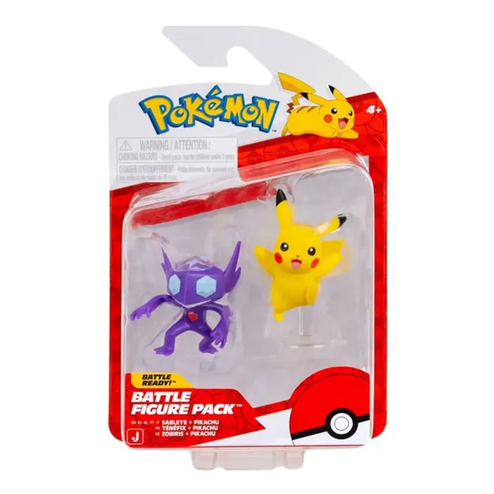 Pokémon Battle Figure - Sableye & Pikachu - GameOn.games