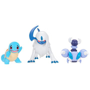 Pokémon Battle Figure - Squirtle & Absol & Skorupi - GameOn.games