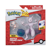 Pokémon Battle Figures 2 Pack - Mew and Mewtwo - GameOn.games