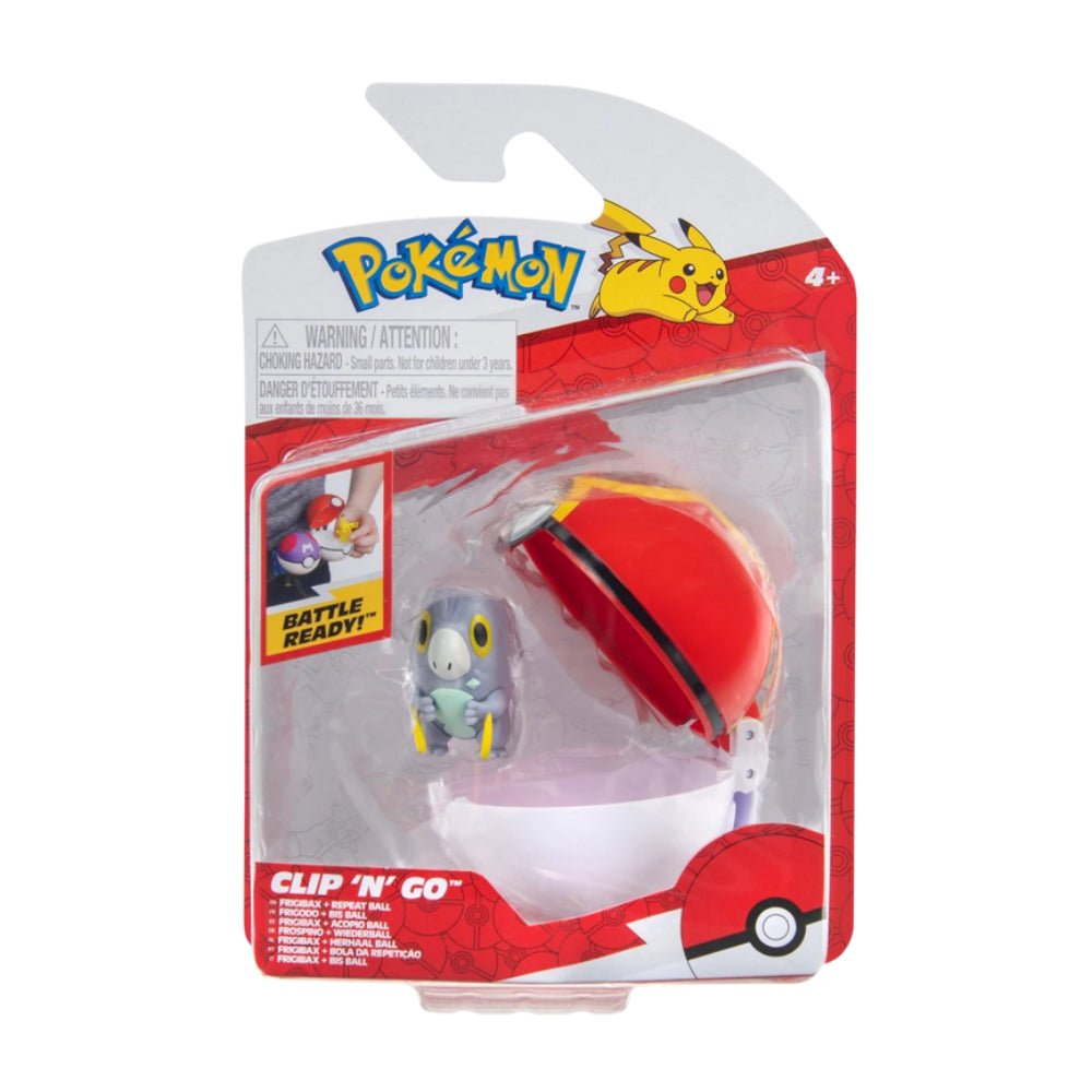 Pokémon Clip 'n' Go - Frigbax & Repeat Ball - GameOn.games