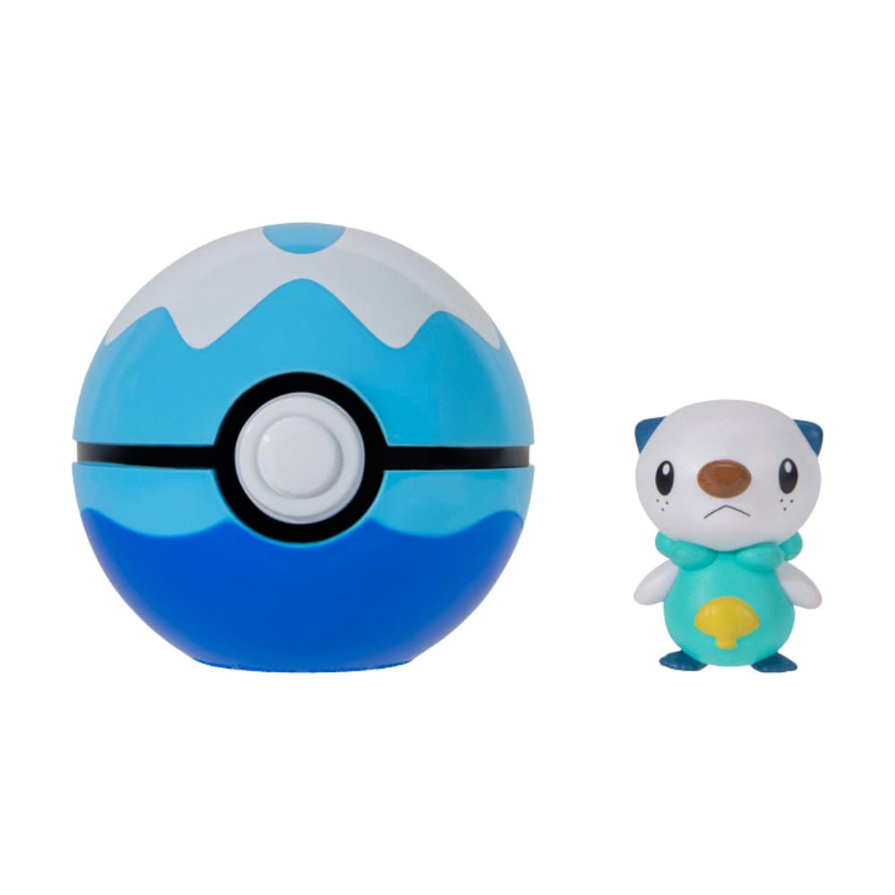 Pokémon Clip 'n' Go - Oshawott & Dive Ball - GameOn.games