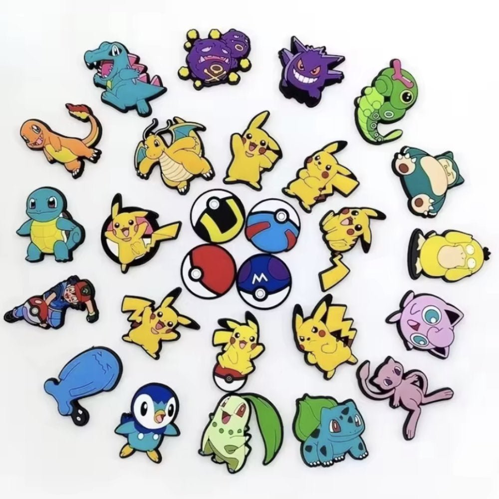 Pokemon Clog Charms - Pack of 27 - GameOn.games