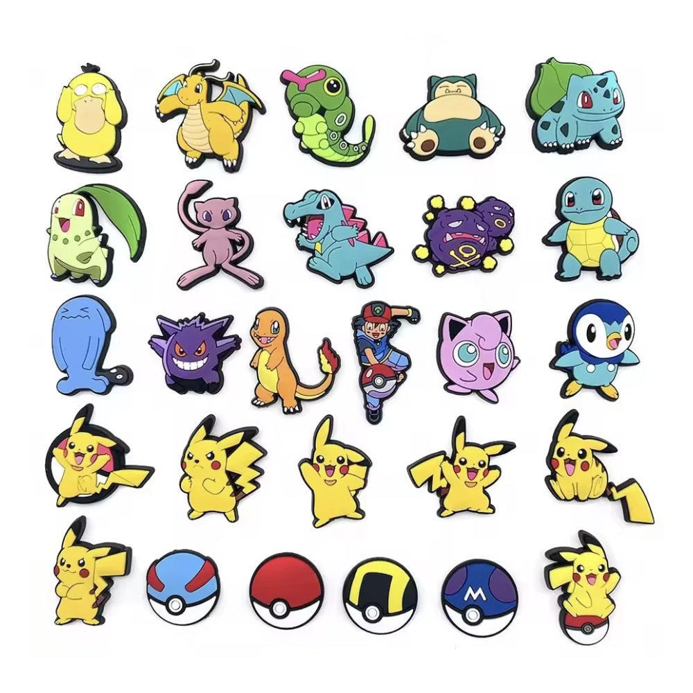 Pokemon Clog Charms - Pack of 27 - GameOn.games