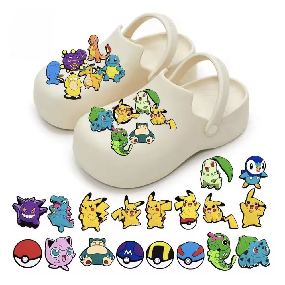 Pokemon Clog Charms - Pack of 27 - GameOn.games