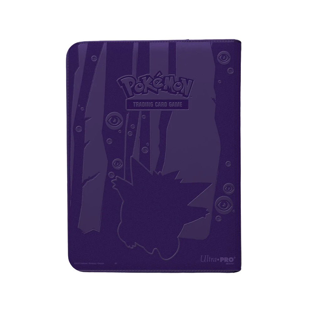 Pokemon Elite Series 9 Pocket Portfolio Zippered PRO Binder - Gengar - GameOn.games