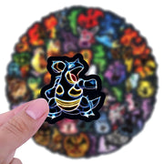 Pokémon Stickers (Black) - Pack of 60 - GameOn.games