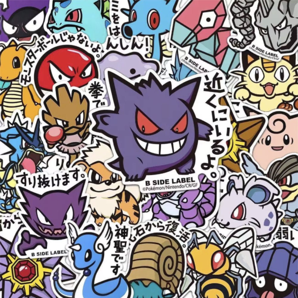 Pokémon Stickers - Pack of 56 - GameOn.games