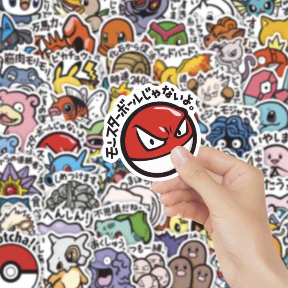 Pokémon Stickers - Pack of 56 - GameOn.games