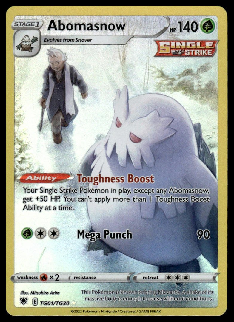 Pokémon TCG - Abomasnow (Astral Radiance TG01) - GameOn.games
