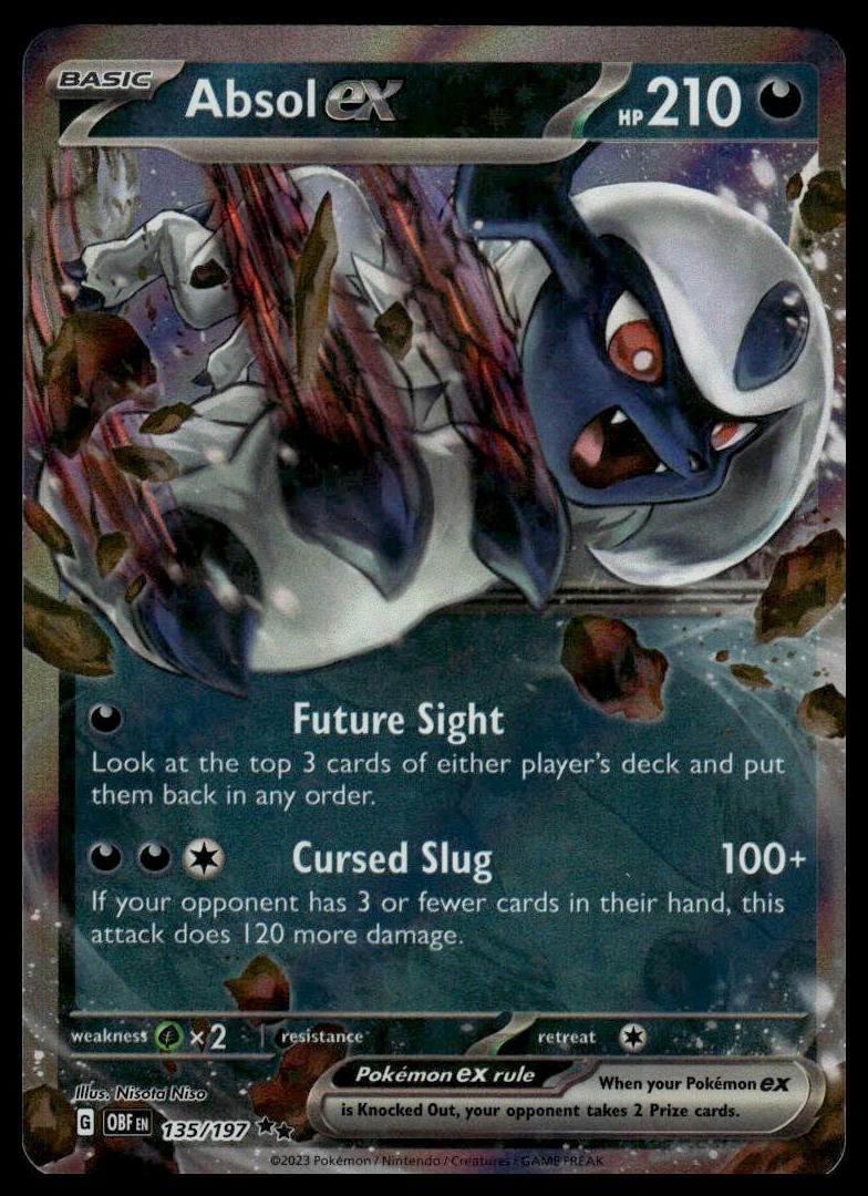 Pokémon TCG - Absol ex (Obsidian Flames 135) - GameOn.games