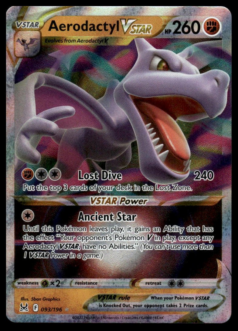 Pokémon TCG - Aerodactyl VSTAR (Lost Origin 093) - GameOn.games