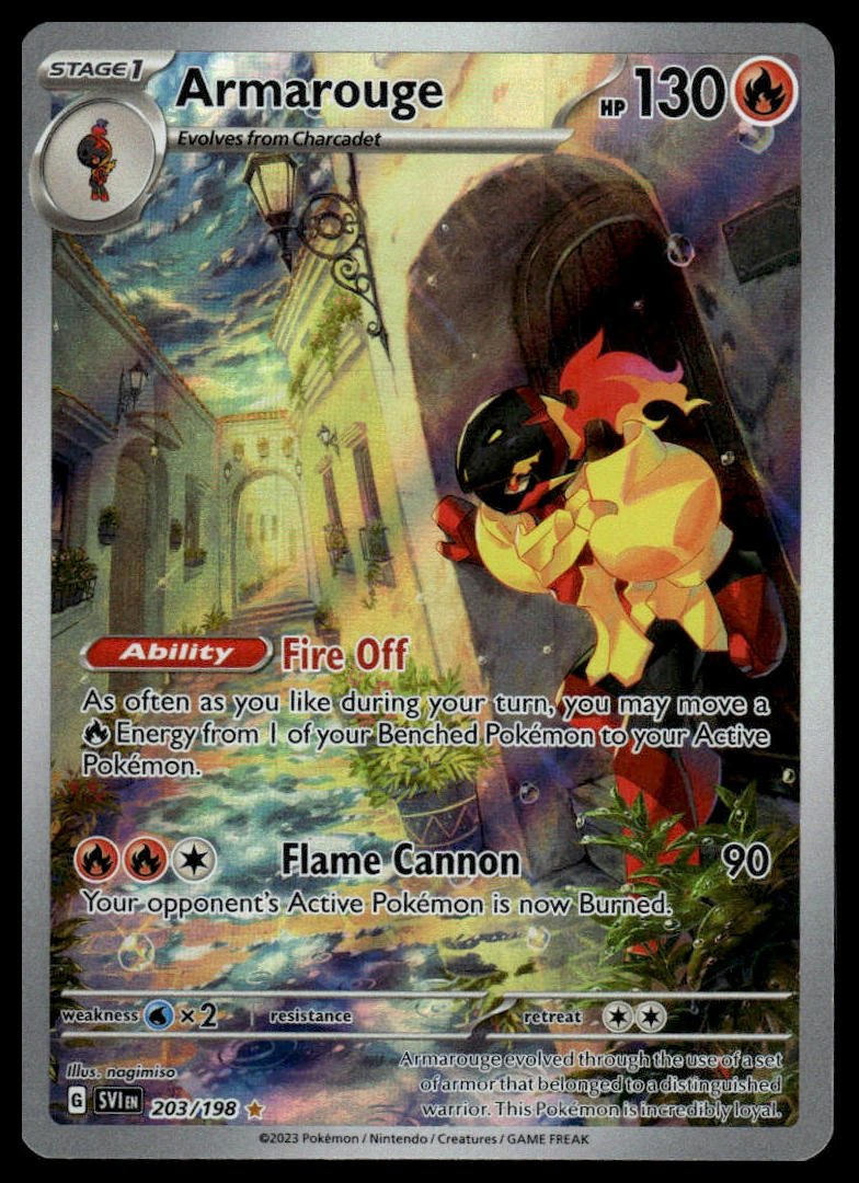 Pokémon TCG - Armarouge (Scarlet & Violet 203) - GameOn.games