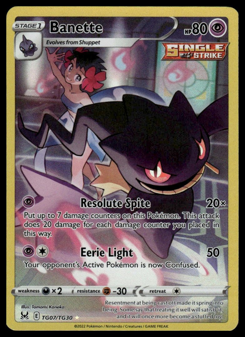Pokémon TCG - Banette (Lost Origin TG07) - GameOn.games