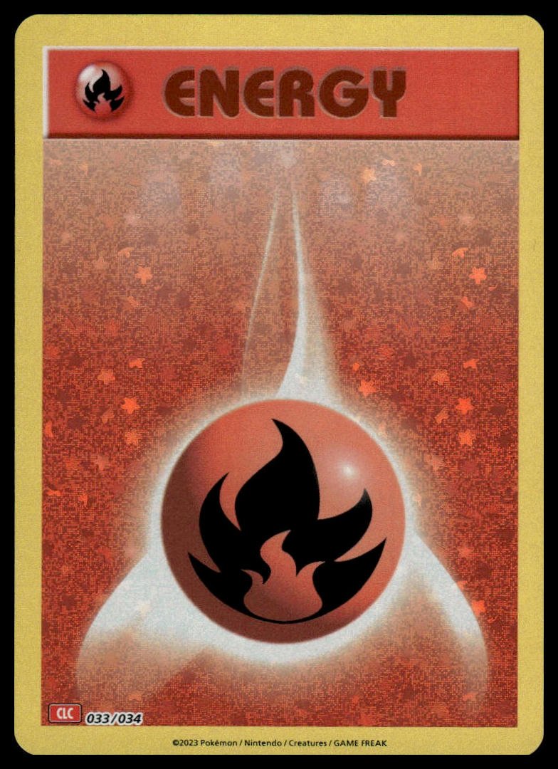 Pokémon TCG - Basic Fire Energy (Trading Card Game Classic 033 CLC) - GameOn.games