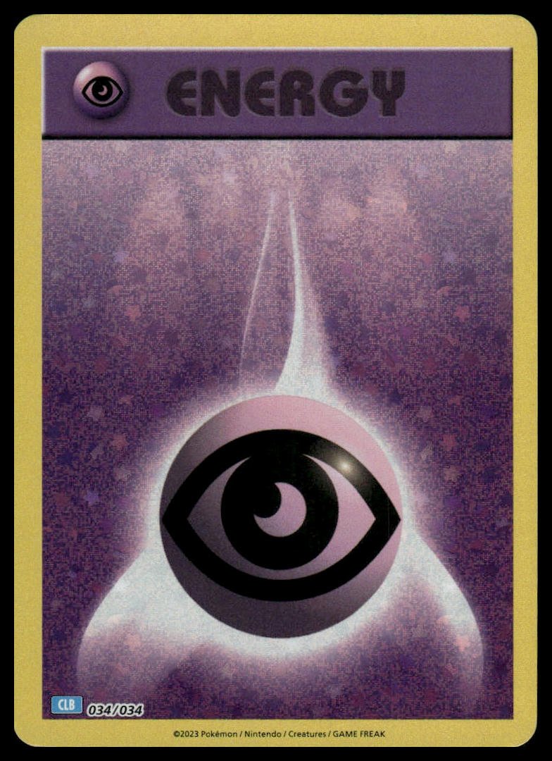 Pokémon TCG - Basic Psychic Energy (Trading Card Game Classic 034 CLB) - GameOn.games