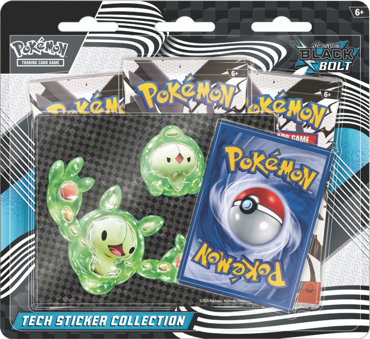 Pokémon TCG: Black Bolt - Tech Sticker Collection - Reuniclus - GameOn.games