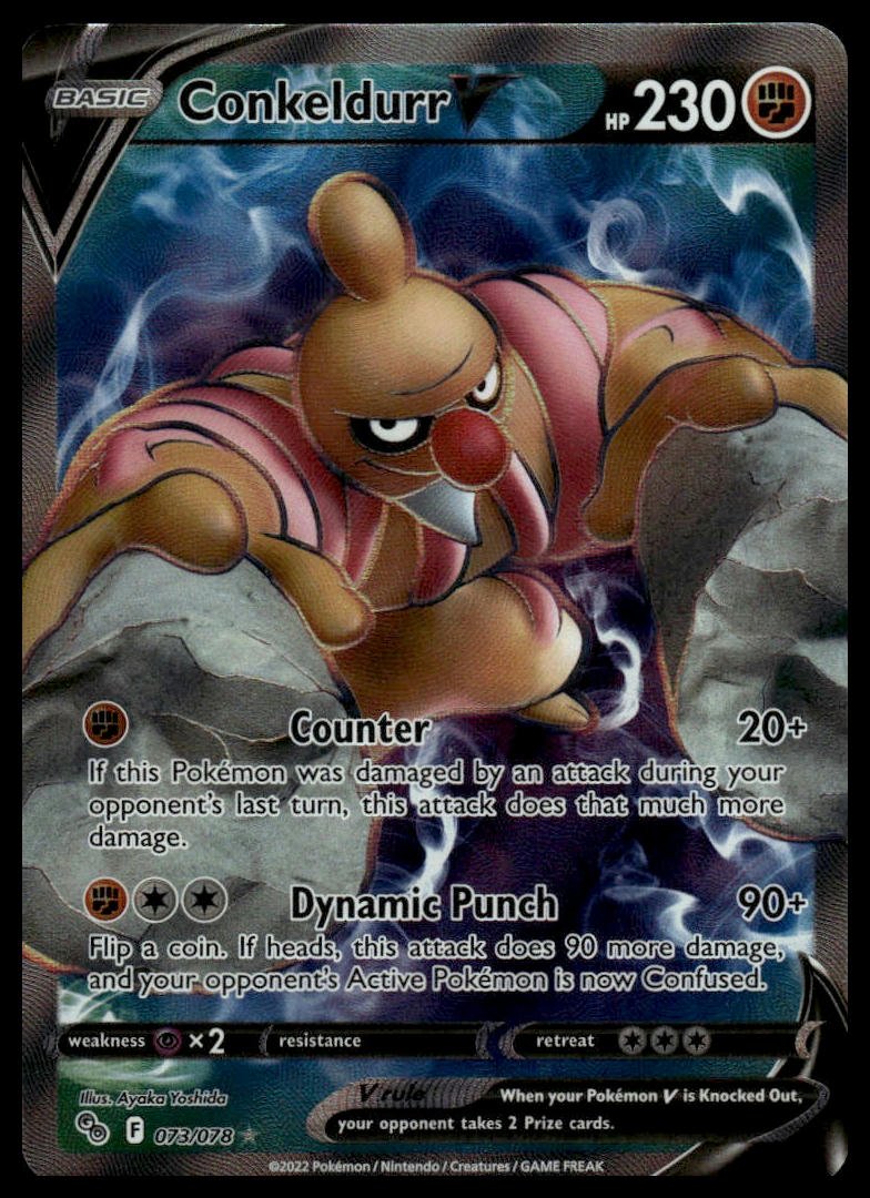 Pokémon TCG - Conkeldurr V (Pokémon GO 073) - GameOn.games