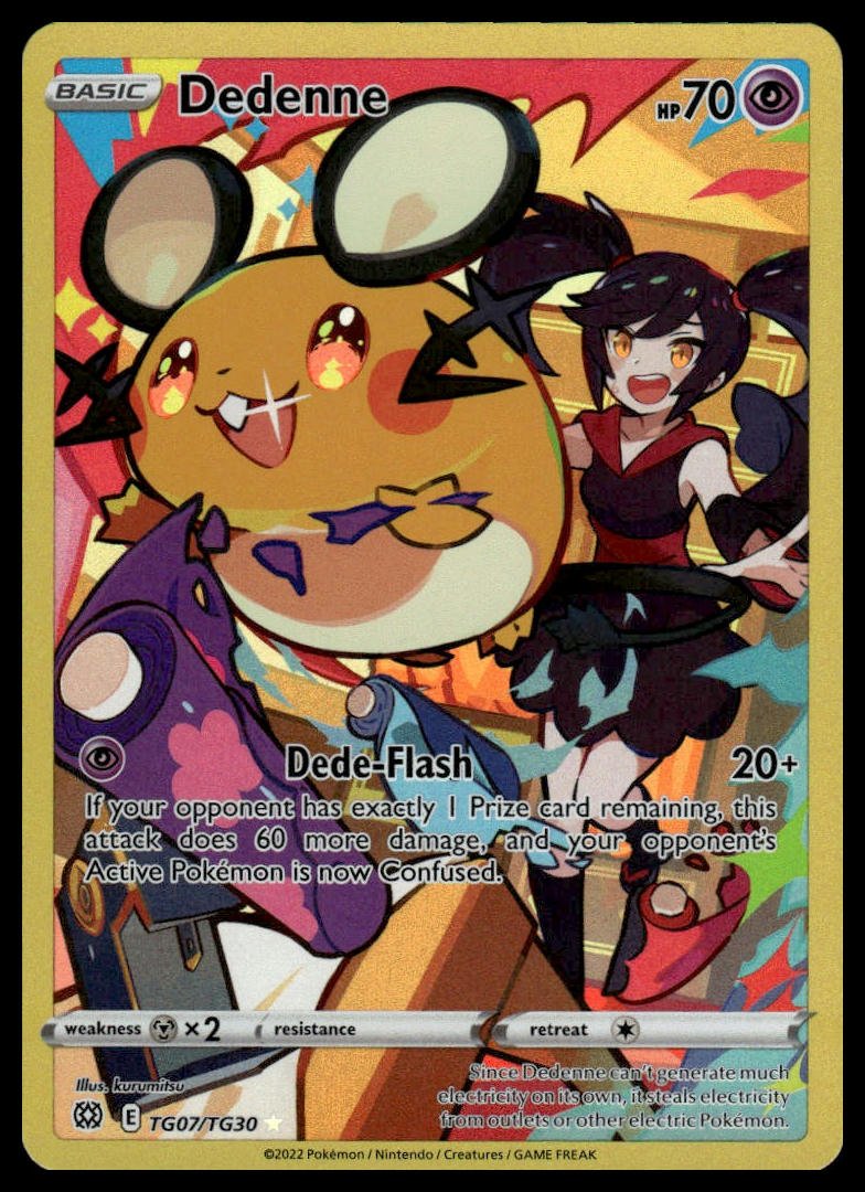 Pokémon TCG - Dedenne (Brilliant Stars TG07) - GameOn.games