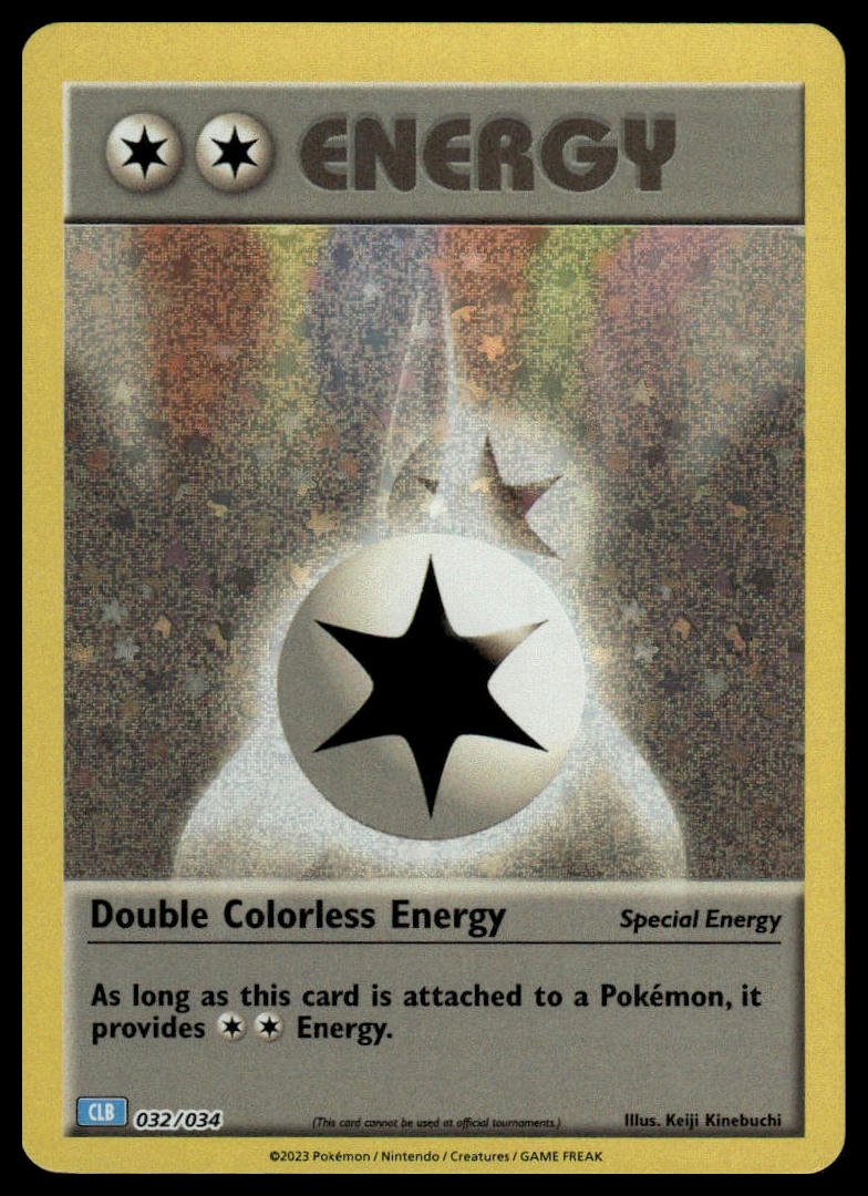 Pokémon TCG - Double Colorless Energy (Trading Card Game Classic 032 CLB) - GameOn.games