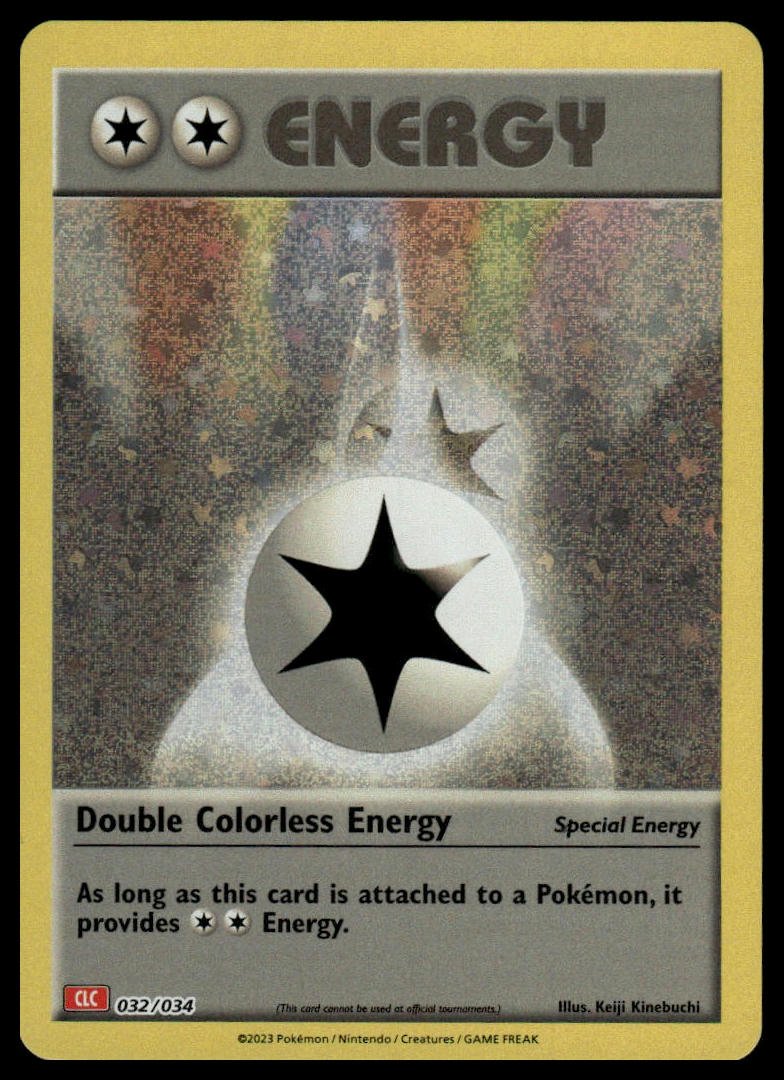 Pokémon TCG - Double Colorless Energy (Trading Card Game Classic 032 CLC) - GameOn.games