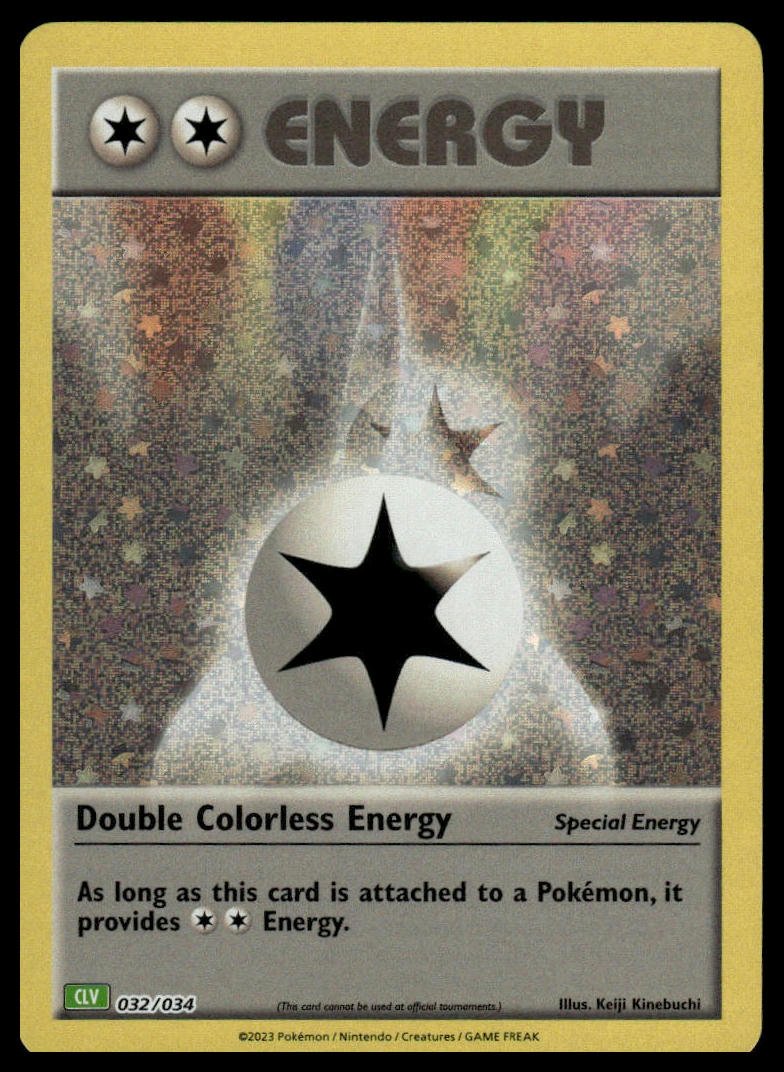 Pokémon TCG - Double Colorless Energy (Trading Card Game Classic 032 CLV) - GameOn.games