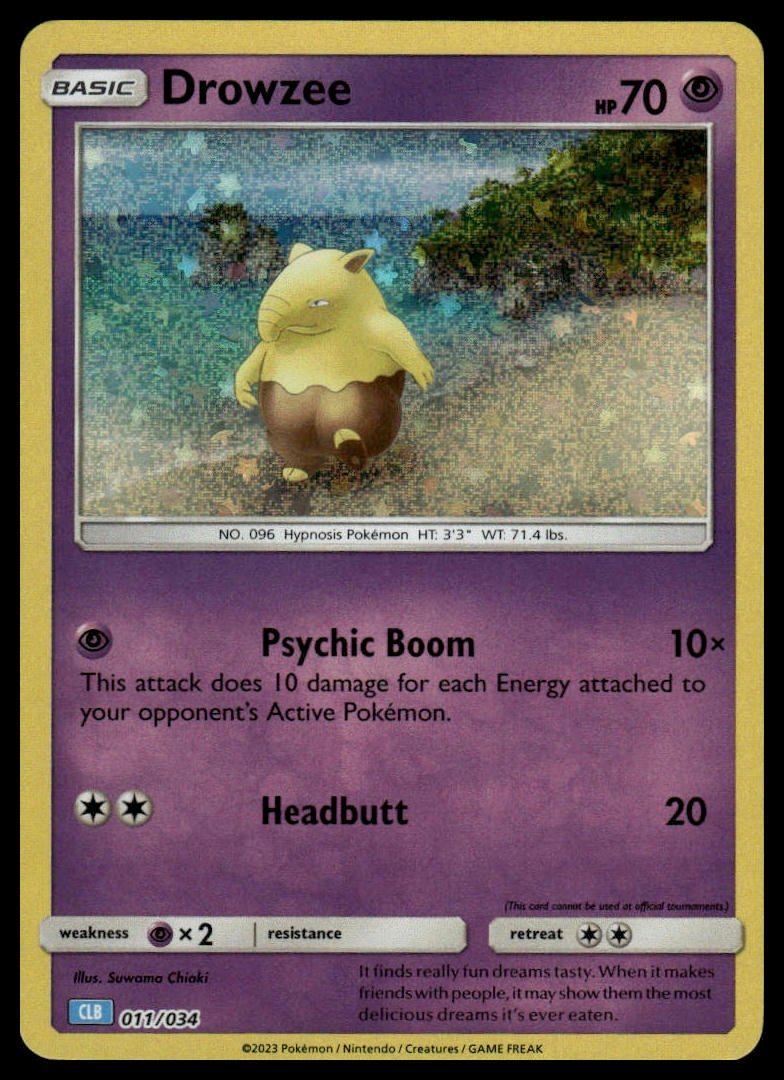 Pokémon TCG - Drowzee (Trading Card Game Classic 011 CLB) - GameOn.games