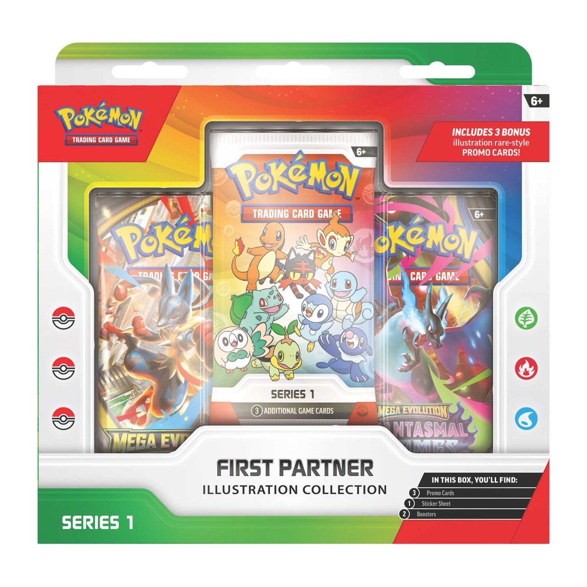 Pokémon TCG: First Partner Illustration Collection - Series 1 - GameOn.games