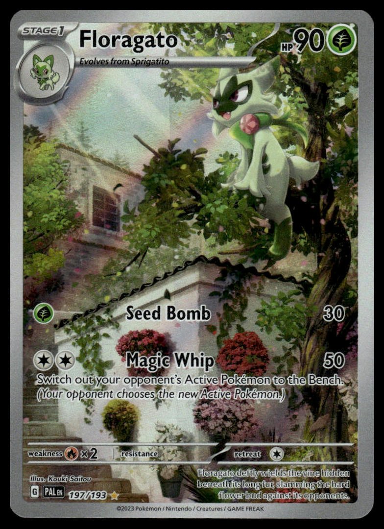 Pokémon TCG - Floragato (Paldea Evolved 197) - GameOn.games
