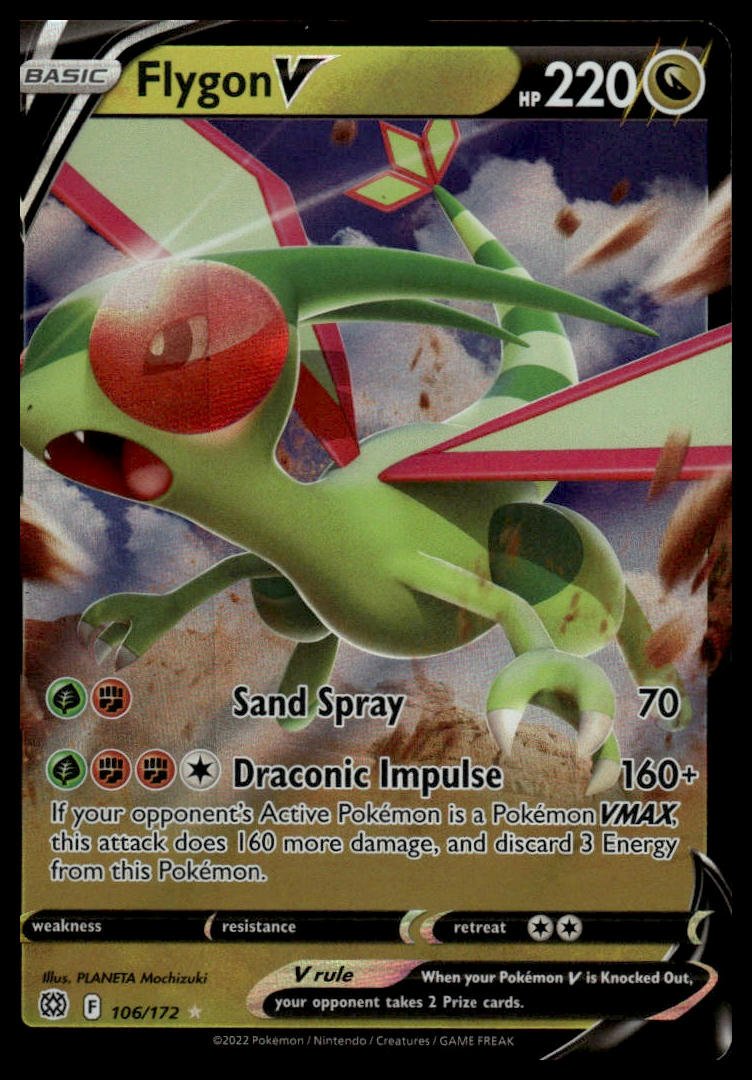 Pokémon TCG - Flygon V (Brilliant Stars 106) - GameOn.games