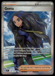 Pokémon TCG - Geeta (Obsidian Flames 218) - GameOn.games