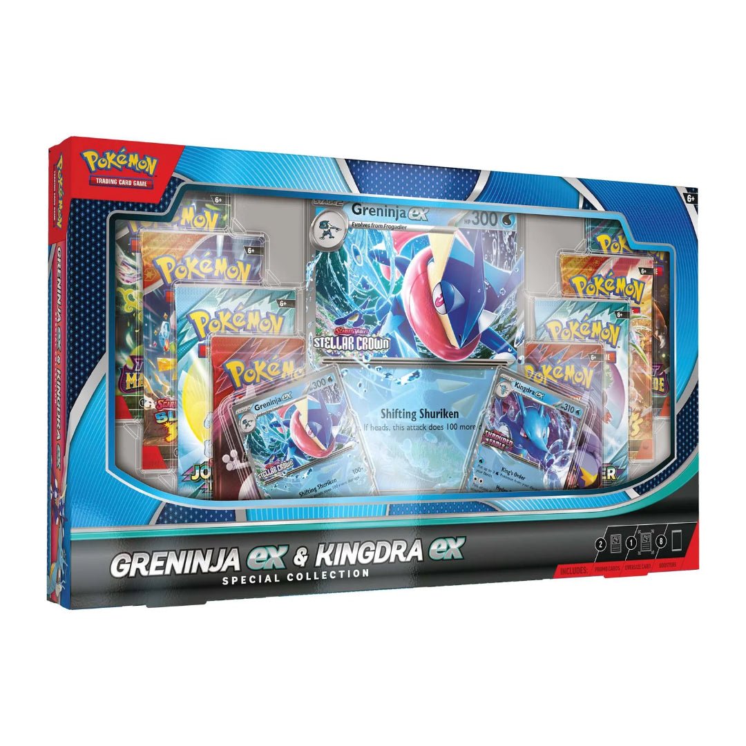Pokémon TCG: Greninja ex / Kingdra ex Special Collection - GameOn.games