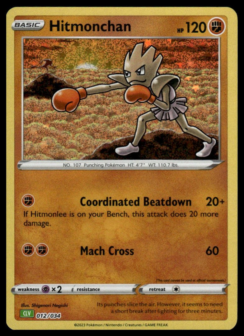 Pokémon TCG - Hitmonchan (Trading Card Game Classic 012 CLV) - GameOn.games