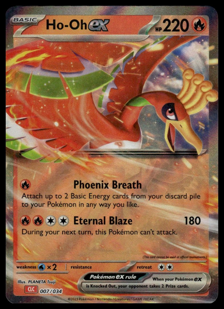 Pokémon TCG - Ho - Oh ex (Trading Card Game Classic 007 CLC) - GameOn.games