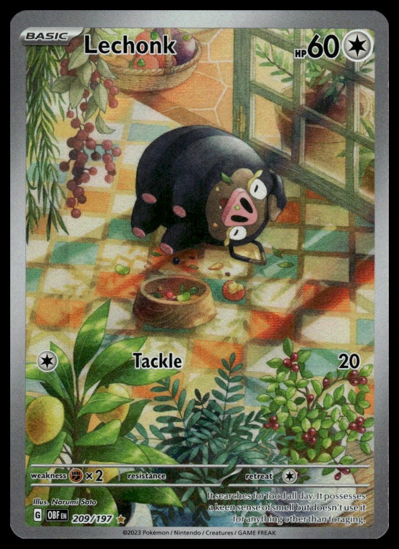 Pokémon TCG - Lechonk (Obsidian Flames 209) - GameOn.games