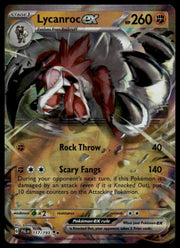 Pokémon TCG - Lycanroc ex (Paldea Evolved 117) - GameOn.games