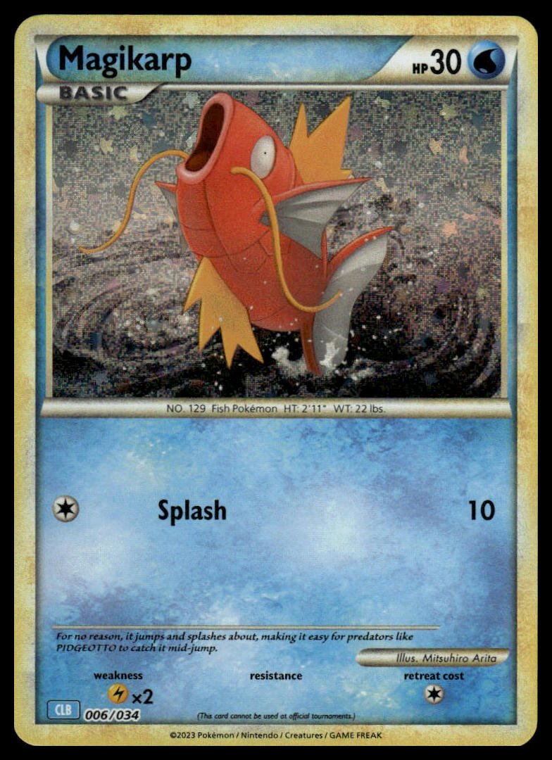 Pokémon TCG - Magikarp (Trading Card Game Classic 006 CLB) - GameOn.games