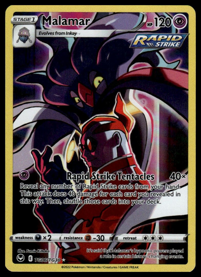 Pokémon TCG - Malamar (Silver Tempest TG06) - GameOn.games