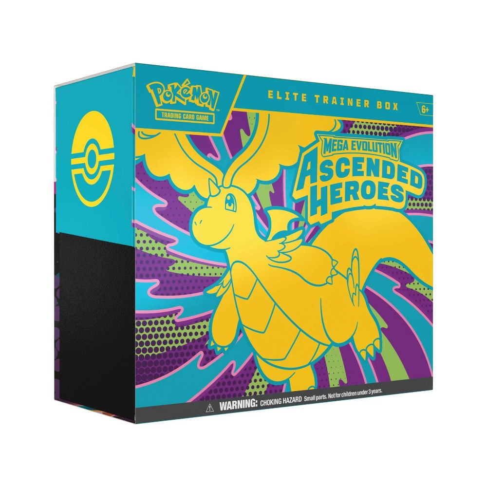 Pokemon TCG: Mega Evolution Ascended Heroes - Elite Trainer Box - GameOn.games