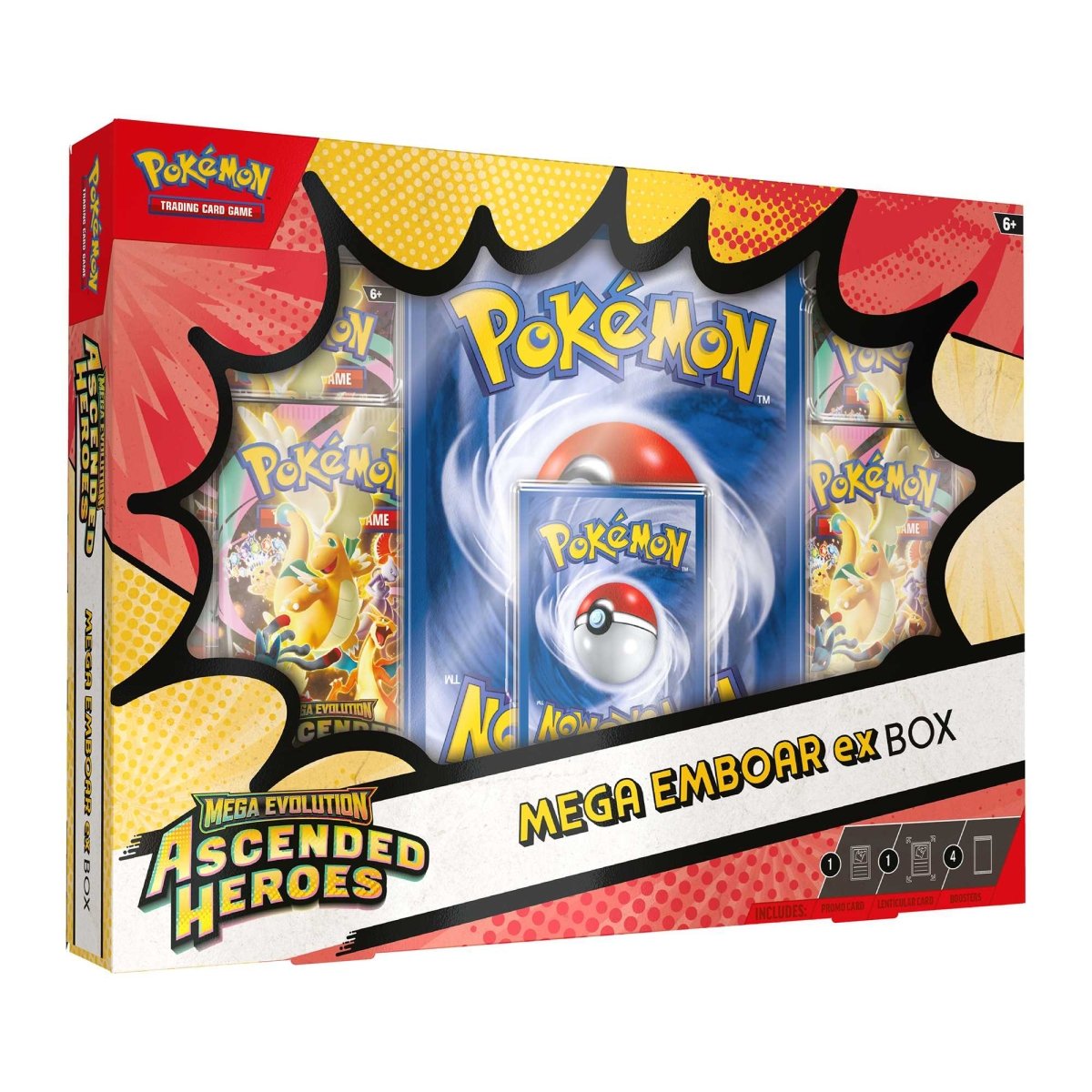 Pokémon TCG: Mega Evolution Ascended Heroes - Mega Emboar ex Box - GameOn.games