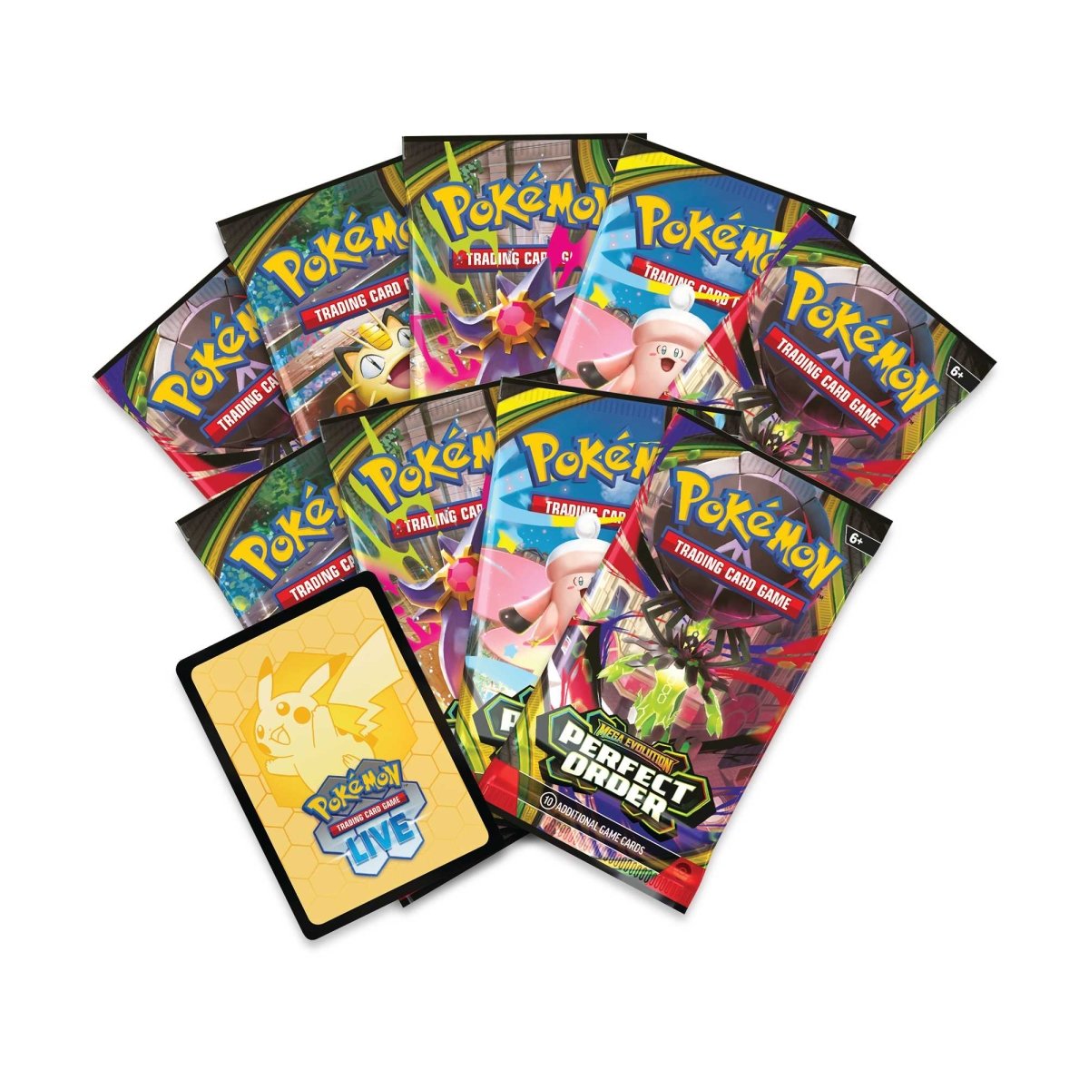 Pokémon TCG: Mega Evolution Perfect Order - Elite Trainer Box - GameOn.games