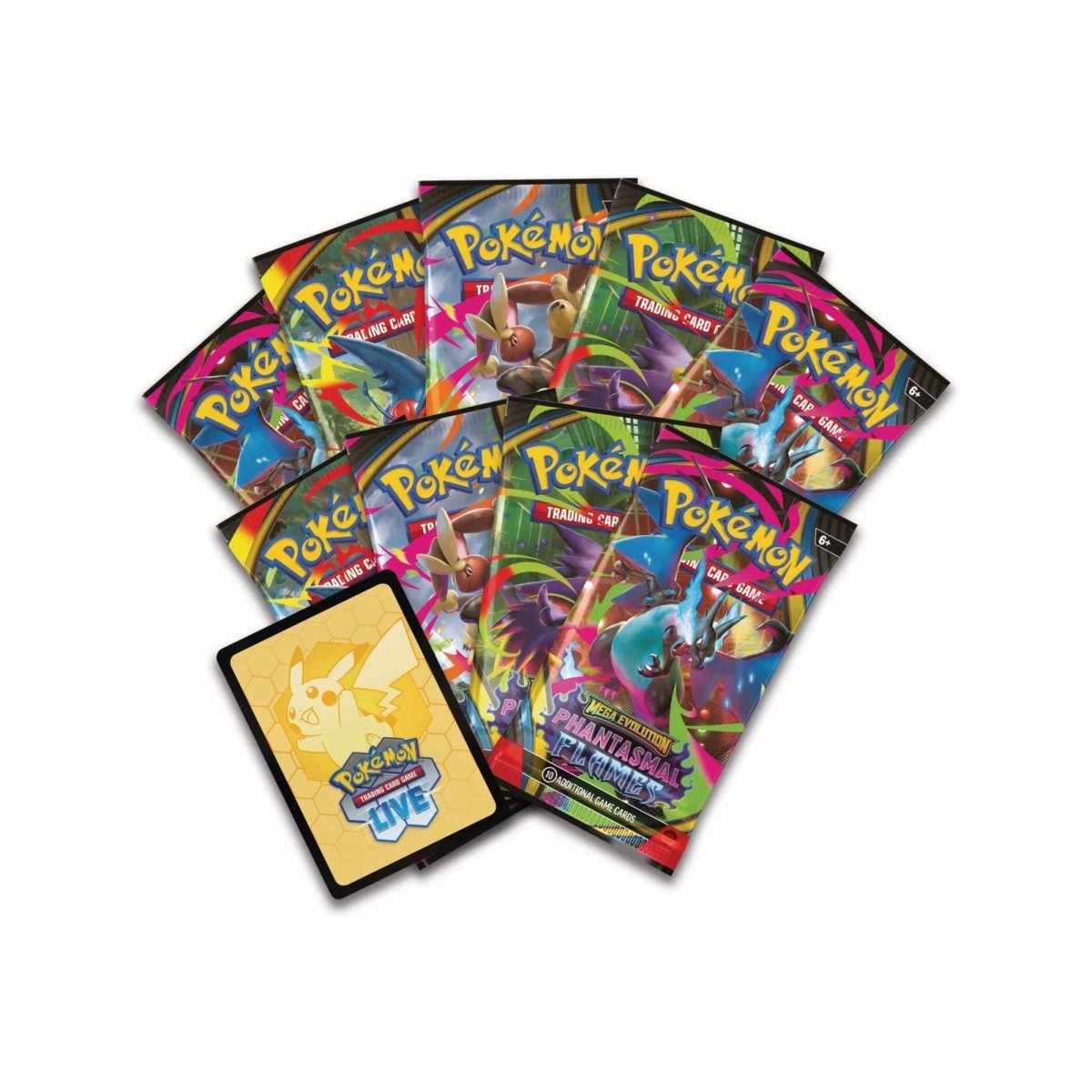 Pokémon TCG: Mega Evolution Phantasmal Flames - Elite Trainer Box - GameOn.games