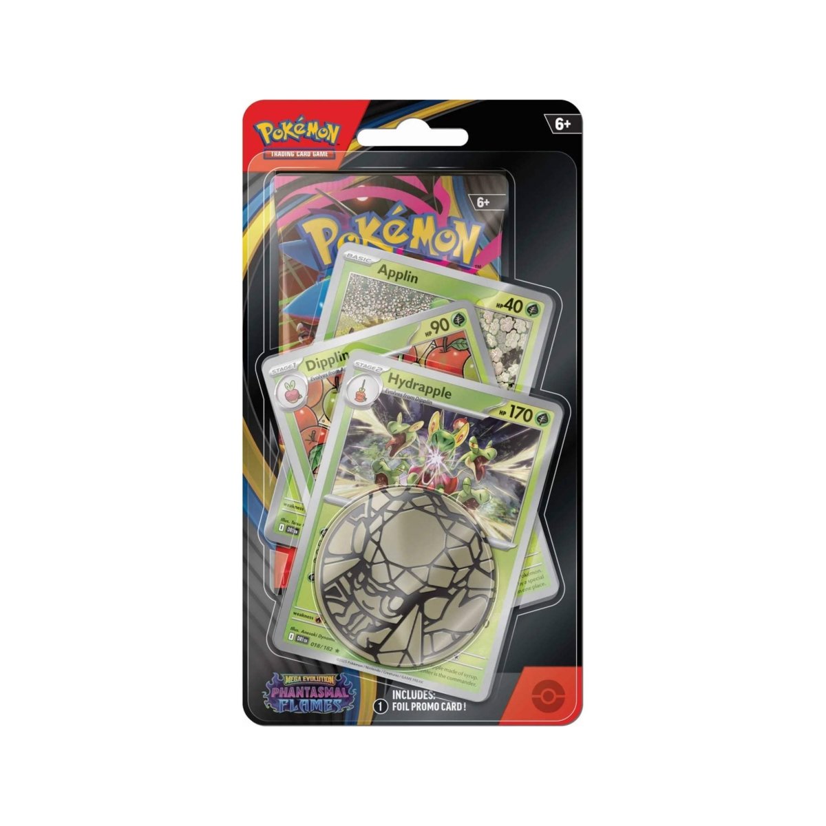 Pokémon TCG: Mega Evolution Phantasmal Flames Premium Checklane - Applin - GameOn.games