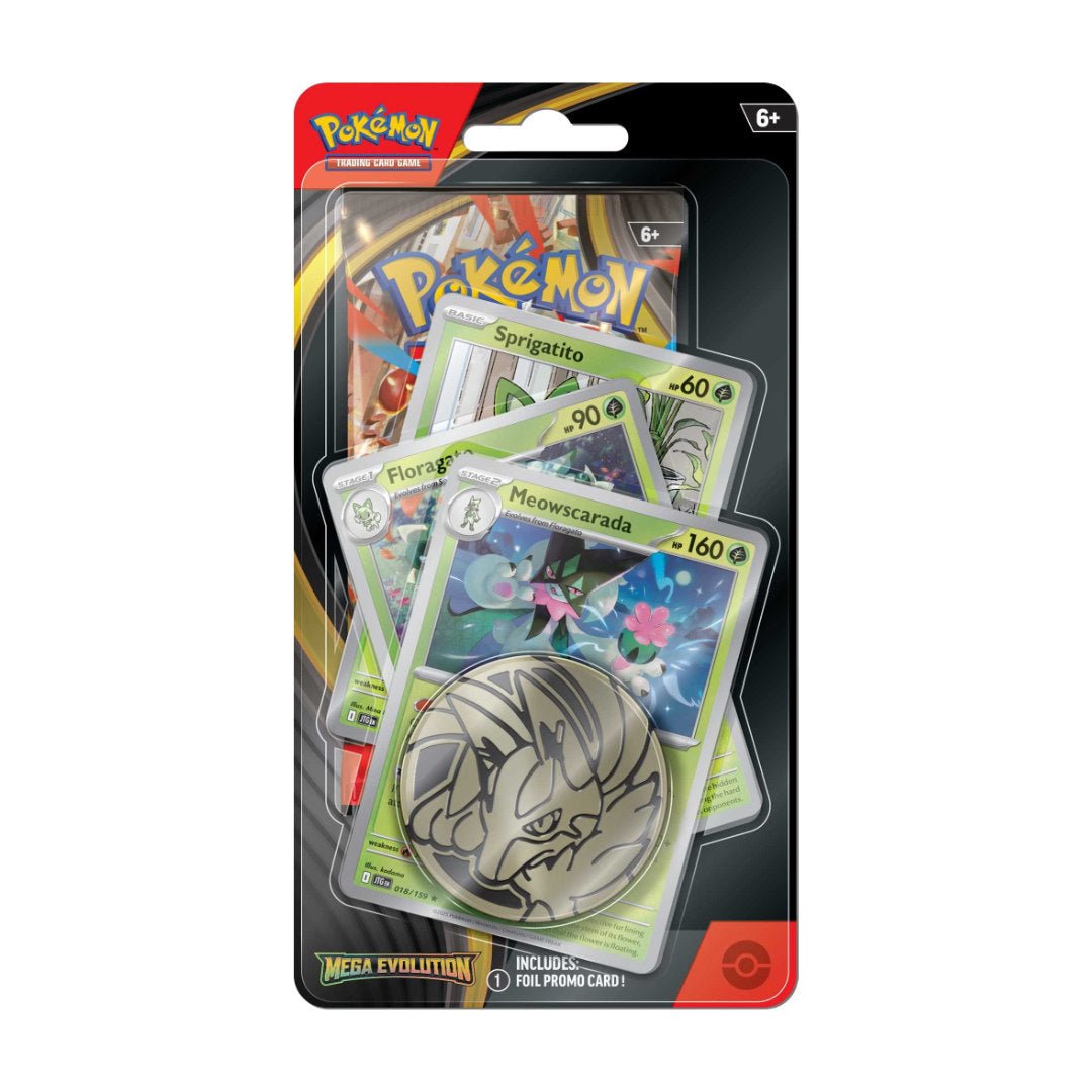 Pokémon TCG: Mega Evolution - Premium Checklane - Meowscarada - GameOn.games