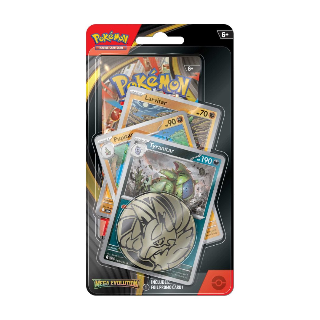 Pokémon TCG: Mega Evolution - Premium Checklane - Tyranitar - GameOn.games