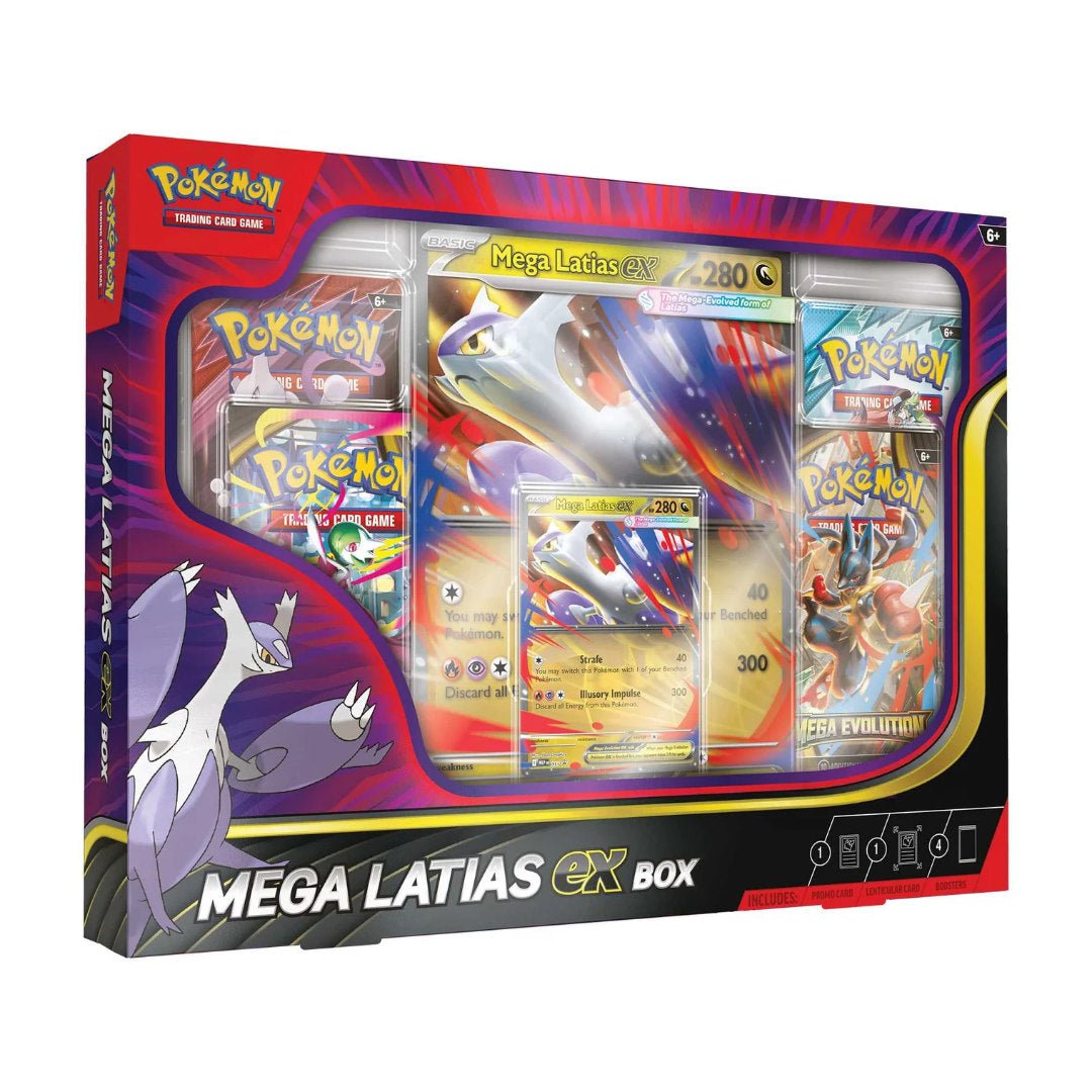 Pokémon TCG: Mega Latias ex Box - GameOn.games